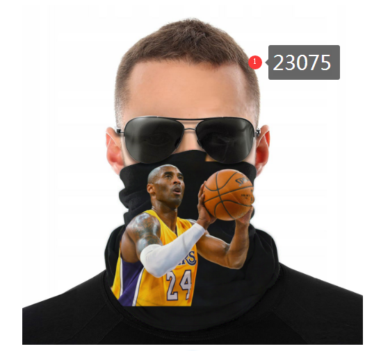 NBA 2021 Los Angeles Lakers #24 kobe bryant 23075 Dust mask with filter->->Sports Accessory